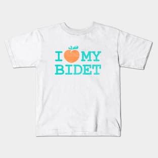 I love my Bidet! Kids T-Shirt